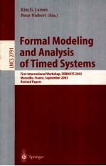 Lecture Notes in Computer <em>Science</em> 2791 Formal Modeling and Analysis of Timed Systems First Internati