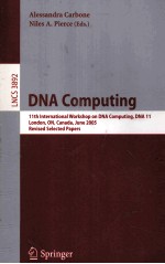 Lecture Notes in Computer Science 3892 DNA <em>Computing</em> 11th International Workshop on DNA Computers