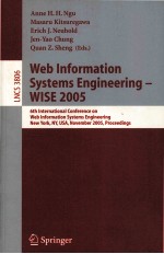 Lecture Notes in Computer Science 3806 Web Information Systems <em>Engineering</em>-WISE 2005 6th Internation