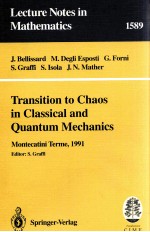 TRANSITION TO CHAOS IN CLASSICAL AND <em>QUANTUM</em> <em>MECHANICS</em>
