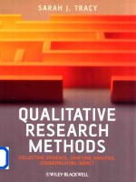 Qualitative Research <em>Methods</em> Collecting Evidence