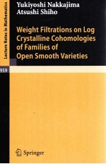 WEIGHT FILTRATI<em>ON</em>S <em>ON</em> LOG CRYSTALLINE COHOMOLOGIES OF FAMILIES OF OPEN SMOOTH VARIETIES