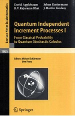 <em>QUANTUM</em> INDEPENDENT INCREMENT PROCESSES I