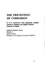 THE P<em>R</em>EVENTION OF CO<em>R</em><em>R</em>OSION