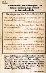 The Personal <em>Computer</em> in Business Book