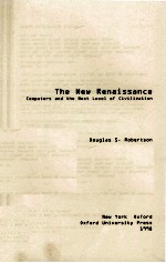 <em>THE</em> NEW RENAI<em>S</em><em>S</em>ANCE  Computer and <em>the</em> Next Level of Civilization