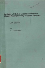 <em>ANALYSIS</em> <em>OF</em> GLOBAL EXPANSION <em>METHODS</em>:WEAKLY ASYMPTOTICALLY DIAGONAL SYSTEMS
