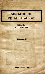 STRENGTH <em>OF</em> METALS & ALLOYS (ICSMA <em>6</em>) <em>VOLUME</em> 1