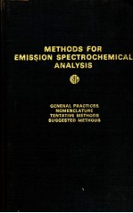 <em>METHODS</em> FOR EMISSION SPECTROCHEMICAL <em>ANALYSIS</em>