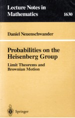 PROBABILITIES <em>ON</em> THE HEISENBERG GROUP