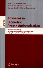 Lecture Notes <em>in</em> Computer Science 3781 Advances <em>in</em> Biometric Person Authentication <em>In</em>ternationl Work