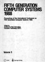 FIFTH GENERATION COMPUTER <em>SYSTEMS</em> <em>1</em>988 <em>Volume</em> 3