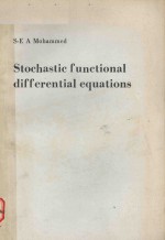 STOCHASTIC FUNCTIONAL <em>DIFFERENTIAL</em> <em>EQUATIONS</em>