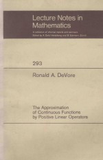LECTURE NOTES IN CONTROL AND INFORMATION SCIENCES 293: THE APPROXIMATION OF CONTINUOUS FUNCTIONS <em>BY</em> 