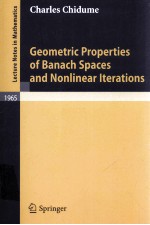 <em>GEOMETRIC</em> PROPERTIES OF BANACH SPACES AND NONL<em>IN</em>EAR ITERATIONS