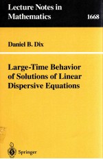 LARGE%TIME BEHAVIOR <em>OF</em> <em>SOLUTIONS</em> <em>OF</em> LINEAR DISPERSIVE EQUATIONS