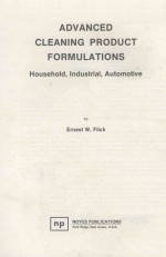 <em>ADVANCED</em> CLEANING PRODUCT FORMULATIONS: HOUSEHOLD