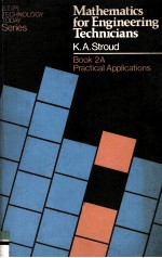 S.T.(P) TECHNOLOGY TODAY SERIES MATHEMATICS FOR <em>ENGINEERING</em> TECHNICIANS BOOK 2A PRACTICAL APPLICATIO