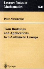 TWIN BUILDING<em>S</em> AND APPLICATION<em>S</em> TO <em>S</em>-ARITHMETIC GROUP<em>S</em>