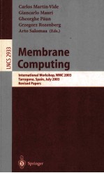 <em>Lecture</em> <em>Notes</em> <em>in</em> <em>Computer</em> <em>Science</em> 2933 Membrane Comput<em>in</em>g <em>In</em>ternational Workshop