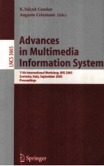 <em>Lecture</em> <em>Notes</em> <em>in</em> <em>Computer</em> <em>Science</em> 3665 <em>Advances</em> <em>in</em> Multimedia <em>In</em>formation Systems 11th <em>In</em>ternational