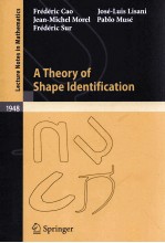 A THEORY <em>OF</em> SHAPE <em>IDENTIFICATION</em>