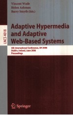 Lecture Notes in Computer <em>Science</em> 4018 Adaptive Hypermedia and Adaptive Web-Based Systems 4th Intern