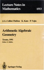 ARITHMETIC <em>ALGEBRAIC</em> GEOMETRY