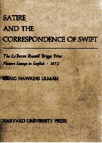 SATIRE AND THE CORRESPONDENCE <em>OF</em> SWIFT