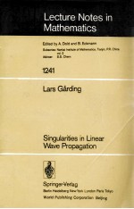 LECTURE NOTES <em>IN</em> MATHEMATICS 1241: S<em>IN</em>GULARITIES <em>IN</em> L<em>IN</em>EAR WAVE PROPAGATION