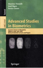 Lecture Notes <em>in</em> Computer Science 3161 Advanced Studies <em>in</em> <em>Biometrics</em> Summer School <em>and</em> <em>Biometrics</em> A