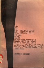 <em>A</em> Survey <em>of</em> MODERN GR<em>A</em>MM<em>A</em>RS <em>SECOND</em> <em>EDITION</em>