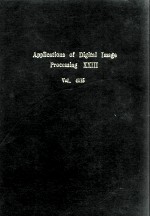 <em>Applications</em> of Digital <em>Image</em> <em>Processing</em> XXIII