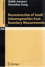 RECONSTRUCTION <em>OF</em> SMALL INHOMOGENEITIES FROM BOUNDARY MEASUREMENTS