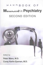 handbook <em>of</em> medicine in psychiatry second <em>edition</em>