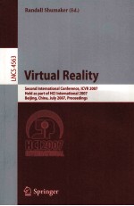 <em>Lecture</em> <em>Notes</em> <em>in</em> <em>Computer</em> <em>Science</em> 4563 Virtual Reality <em>Second</em> <em>In</em>ternational Conference