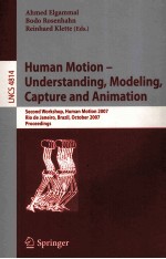 Lecture Notes in Computer Science 4814 Human Motion-Underst<em>and</em>ing