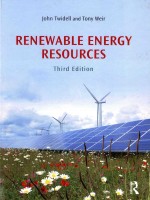 RENEWABLE ENERGY RESOUR<em>C</em>ES THIRD EDITION