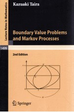 BOUNDARY VALUE PRBLEMS <em>AND</em> MARKOV PROCESSES