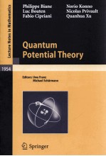 <em>QUANTUM</em> POTENTIAL THEORY