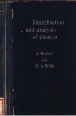 <em>IDENTIFICATION</em> AND ANALYSIS <em>OF</em> PLASTICS