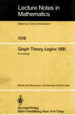 LECTURE NOTES <em>IN</em> MATHEMATICS 1018: GRAPH <em>THEORY</em>