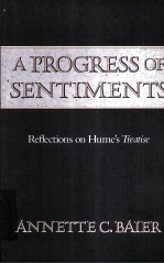 A PROGRESS <em>OF</em> <em>SENTIMENTS</em>