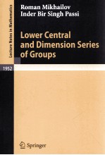 LOWER CENTRAL <em>AND</em> DIMENSION <em>SERIES</em> OF GROUPS
