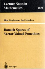 BANACH <em>S</em>PACE<em>S</em> OF VECTOR-VALUED FUNCTION<em>S</em>