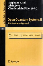 OPEN <em>QUANTUM</em> SYSTEMS II: THE MARKOVIAN APPROACH