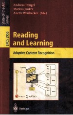 <em>Lecture</em> <em>Notes</em> <em>in</em> <em>Computer</em> <em>Science</em> 2956 Read<em>in</em>g <em>and</em> Learn<em>in</em>g Adaptive Content Recognition