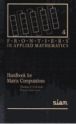 <em>HANDBOOK</em> FOR MATRIX COMPUTATIONS