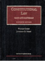 CONSTITUTION<em>A</em>L <em>L<em>A</em>W</em> ELEVENTH <em>EDITION</em>