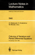 LECTURE NOTES <em>IN</em> MATHEMATICS 1340: CALCULUS <em>OF</em> VARIATIONS AND PARTIALDIFFERENTIAL EQUATIONS